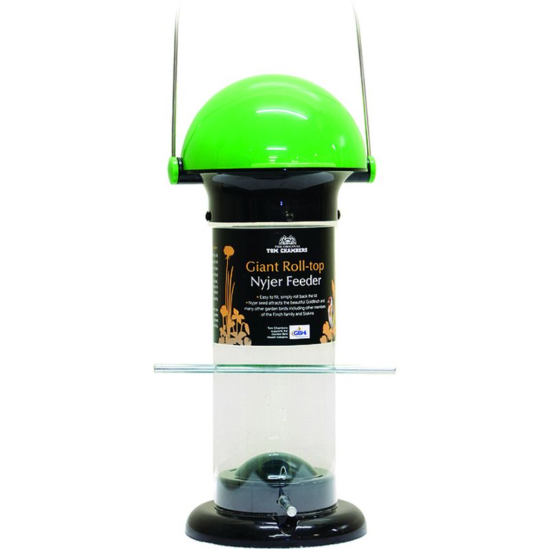 Giant Roll-top Nyjer Seed Feeder